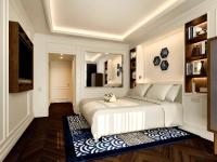A bed or beds in a room at Sofitel Barcelona Skipper