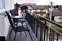Balkón alebo terasa v ubytovaní Travel Apartament Cracow