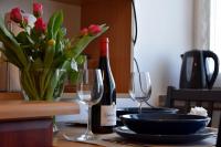 Nápoje v ubytovaní Travel Apartament Cracow