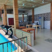 Bazén v ubytování AOSMECPoolCamp Hotel nebo v jeho okolí