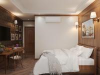 La Sonata Hotelにあるベッド