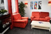 Część wypoczynkowa w obiekcie Résidence Les Pleiades - Appartement rénové · Centre station · Balcon · Parking couvert MAE-8234