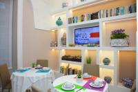 Telewizja i/lub zestaw kina domowego w obiekcie Hotel Villa Di Sorrento