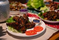 Comida en el hotel o alrededores