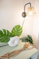 Plán poschodí v ubytovaní SERENITY yard apartment