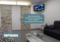 Μια τηλεόραση ή/και κέντρο ψυχαγωγίας στο Moderno apto con terraza a cuadras del Shopping Terminal