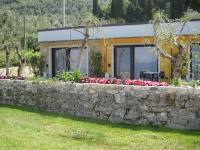 A garden outside Locanda Fassa