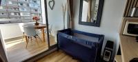 Kuchnia lub aneks kuchenny w obiekcie Les Palmiers Appartement 4 personnes 50m De La Plage Parking