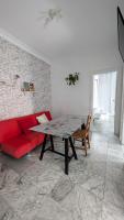 Posezení v ubytování Apartamento en Sevilla Centro con Vistas a la Plaza Alameda de Hércules - Hasta 7 personas