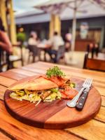 Jídlo v penzionu nebo okolí