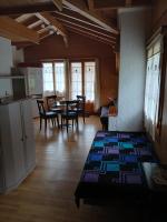 Kuchyň nebo kuchyňský kout v ubytování Chalet Diana Lakefront