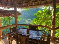 Zahrada ubytování TheJungleGuide - Lodges & Treks