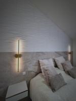Posteľ alebo postele v izbe v ubytovaní Maison individuelle avec sa piscine privée