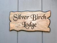 Certifikát, hodnocení, plakát nebo jiný dokument vystavený v ubytování Silver Birch Lodge