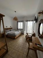 Posteľ alebo postele v izbe v ubytovaní Hotel Livadia