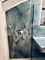 A bathroom at Eva Studios