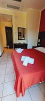 Posteľ alebo postele v izbe v ubytovaní Hotel Alibi