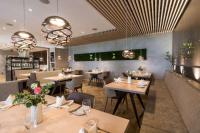 En restaurant eller et andet spisested på Ferienwohnung Schwedi