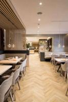 En restaurant eller et andet spisested på Ferienwohnung Schwedi