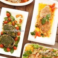 un groupe de plaques alimentaires sur une table dans l'établissement Station One Beach Resort, à El Nido