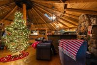 Et opholdsområde på The Lodge at Panther River