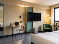 TV a/nebo společenská místnost v ubytování Ibis Styles Zaragoza Ramiro I