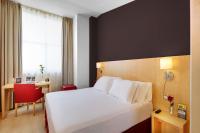 Posteľ alebo postele v izbe v ubytovaní Hotel Sercotel Portales
