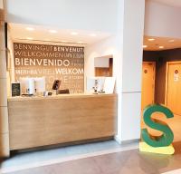 Lobby alebo recepcia v ubytovaní Hotel Sercotel Portales
