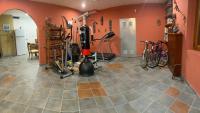 Fitness centrum a/nebo fitness zařízení v ubytování Chalet ENTERO CONFORT