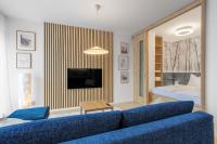 TV a/nebo společenská místnost v ubytování Residence Krušec