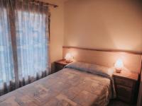 Postel nebo postele na pokoji v ubytování Apartaments Castellar de n'Hug
