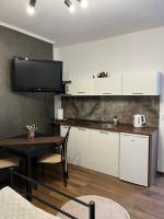 Kuchnia lub aneks kuchenny w obiekcie Apartament i pokoje Szalawa