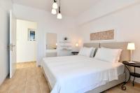 Posteľ alebo postele v izbe v ubytovaní DreamCatcher Sea view mini pool Paros