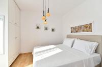 Posteľ alebo postele v izbe v ubytovaní DreamCatcher Sea view mini pool Paros