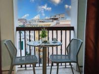 Balkon lub taras w obiekcie Mercure Roma Piazza Bologna