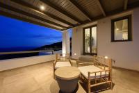 Balkon lub taras w obiekcie Rising Sun sea view Villa near the beach Paros