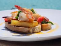 Comida en el resort o alrededores