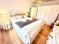 Posteľ alebo postele v izbe v ubytovaní Chalet La Caballa Playa la Barrosa