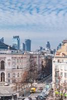 Výhľad na mesto Varšava alebo výhľad na mesto priamo z apartmánu