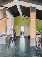 Χώρος καθιστικού στο The Comfy Stays