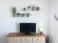 TV a/nebo společenská místnost v ubytování Apartamento 320 Castell Sol CB