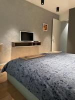 TV a/nebo společenská místnost v ubytování Apartment Rotonda