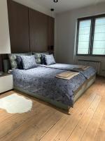 Postel nebo postele na pokoji v ubytování Apartment Rotonda
