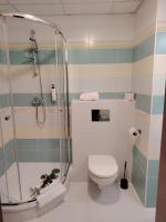 Koupelna v ubytování Hotel Legie