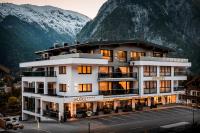 Ein allgemeiner Bergblick oder ein Berglick von des Hotels aus