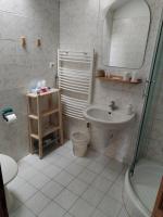 Koupelna v ubytování Hotel U Zvonu