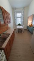 Kuchyň nebo kuchyňský kout v ubytování Apartmán Příkrá