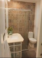 Kúpeľňa v ubytovaní Apartamento Lances playa tarifa
