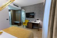 Posteľ alebo postele v izbe v ubytovaní Hotel Jarun