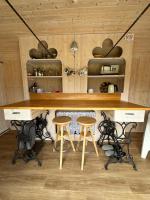 Půdorys ubytování Glamping - stylová maringotka v srdci Ladova kraje, poblíž hlavního města Prahy